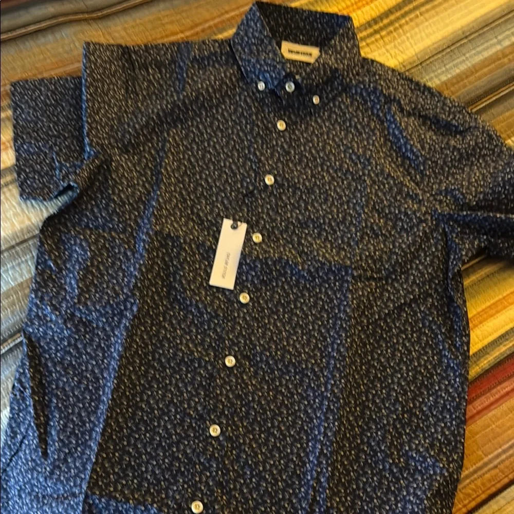 Taylor Stitch Blue Casual Button Down Shirt - Picture 3 of 6